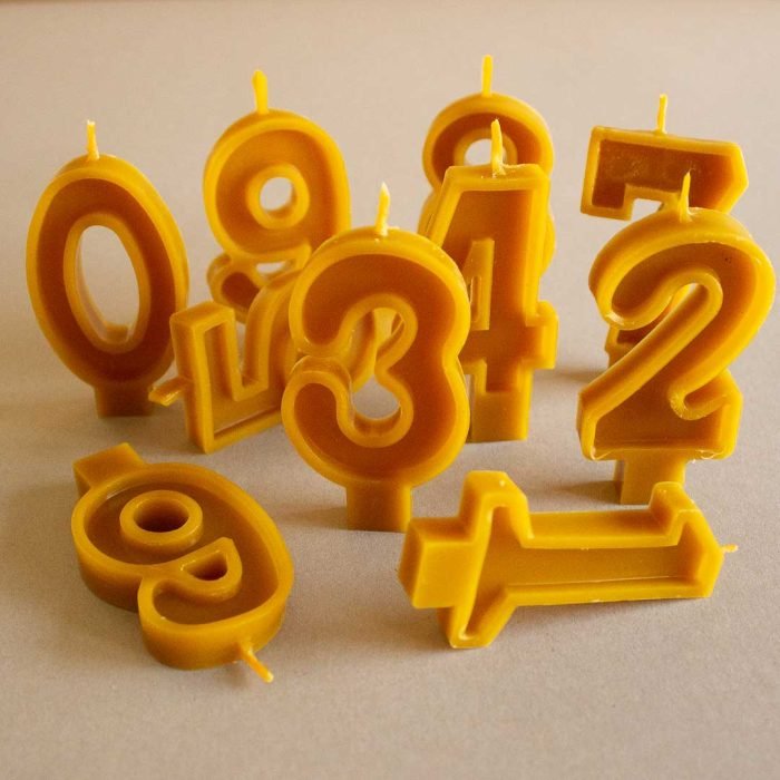 Velas numéricas para cumpleaños